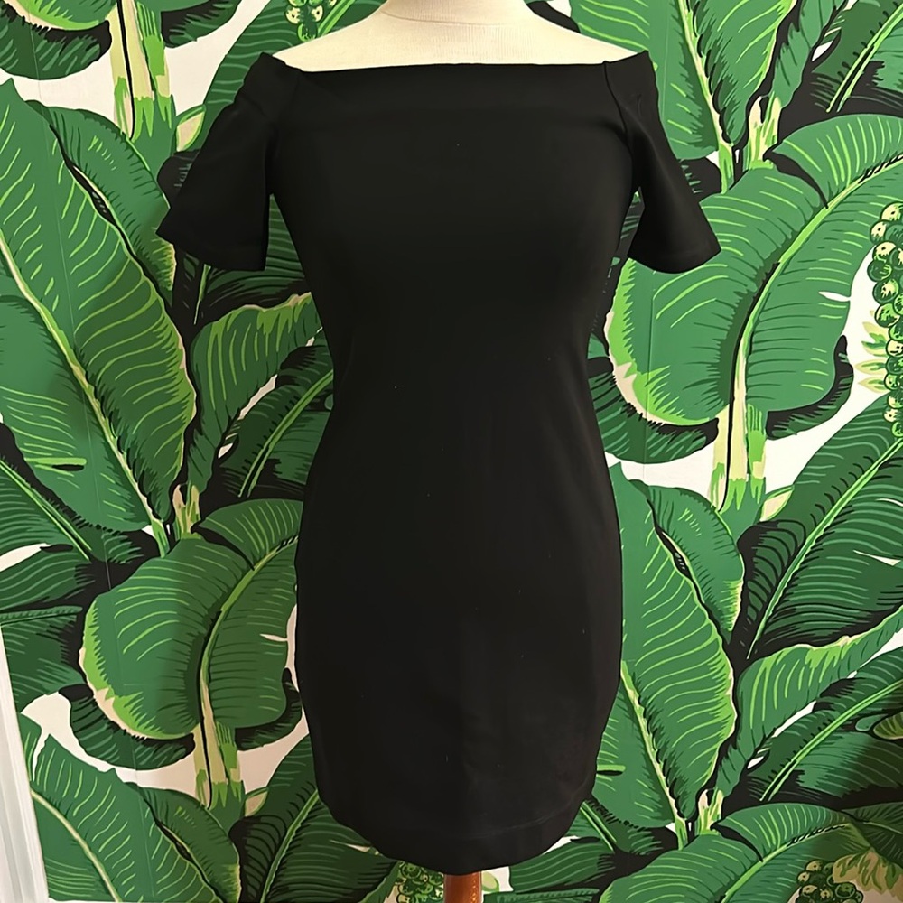 Fifteen Twenty Off Shoulder Black Dress Size Small